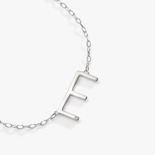 Load image into Gallery viewer, Initial E Precious Elongated Necklace