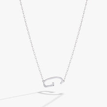 Load image into Gallery viewer, Initial G Precious Elongated Necklace