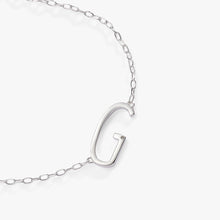 Load image into Gallery viewer, Initial G Precious Elongated Necklace