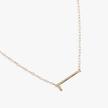 Load image into Gallery viewer, Initial L Precious Elongated Necklace
