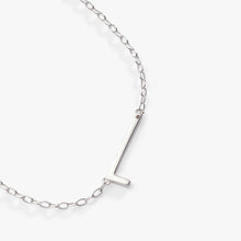 Load image into Gallery viewer, Initial L Precious Elongated Necklace