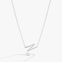 Load image into Gallery viewer, Initial N Precious Elongated Necklace
