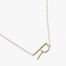 Load image into Gallery viewer, Initial R Precious Elongated Necklace