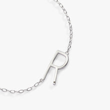 Load image into Gallery viewer, Initial R Precious Elongated Necklace