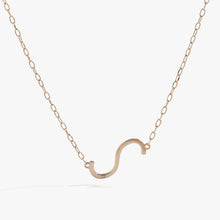 Load image into Gallery viewer, Initial S Precious Elongated Necklace