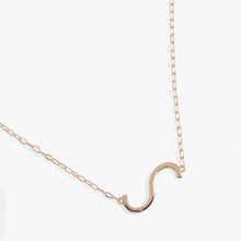 Load image into Gallery viewer, Initial S Precious Elongated Necklace