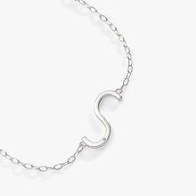 Load image into Gallery viewer, Initial S Precious Elongated Necklace