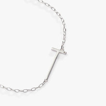 Load image into Gallery viewer, Initial T Precious Elongated Necklace