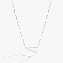 Load image into Gallery viewer, Initial V Precious Elongated Necklace