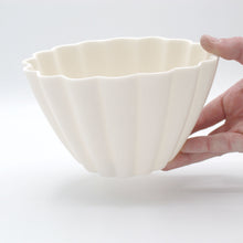 Load image into Gallery viewer, Elysian Fluted Porcelain Candle Holder