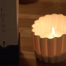 Load image into Gallery viewer, Elysian Fluted Porcelain Candle Holder