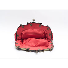Load image into Gallery viewer, Embroidered Rose with Sequins Beads Evening Clutch Bag (MAC291)