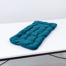 Load image into Gallery viewer, Sleeping Cat Pillow - Emerald