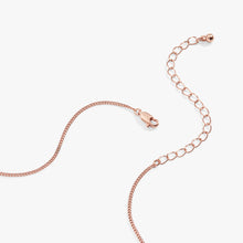 Load image into Gallery viewer, Bar Necklace with Crystal Accent