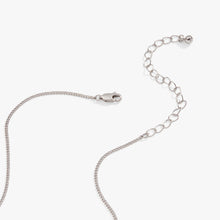 Load image into Gallery viewer, Bar Necklace with Crystal Accent