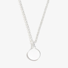 Load image into Gallery viewer, Small Circle Charm Necklace, 19''
