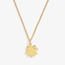 Load image into Gallery viewer, Four-Leaf Clover Necklace, 21"