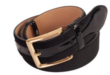 Load image into Gallery viewer, The Casaletti Black Leather Belt