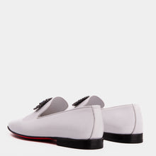 Load image into Gallery viewer, The Pombe White Patent Leather Dress Slip-on Loafer Men Shoe