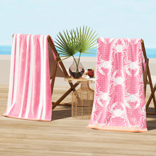 Load image into Gallery viewer, Cotton Velour Beach Towel - Maui Collection
