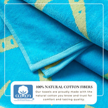 Load image into Gallery viewer, Cotton Velour Beach Towel - Maui Collection