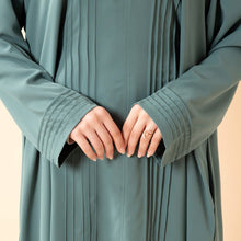 Load image into Gallery viewer, Serene Pleated Georgette Abaya Loose Full-Length Modest Style (MA254)