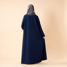 Load image into Gallery viewer, Serene Pleated Georgette Abaya Loose Full-Length Modest Style (MA254)