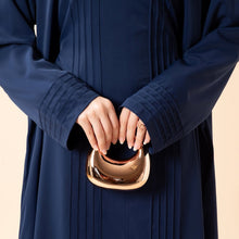 Load image into Gallery viewer, Serene Pleated Georgette Abaya Loose Full-Length Modest Style (MA254)