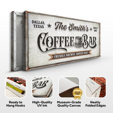 Load image into Gallery viewer, Coffee Bar Sign IX