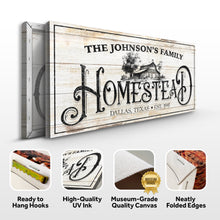 Load image into Gallery viewer, Vintage Farmhouse Homestead Sign