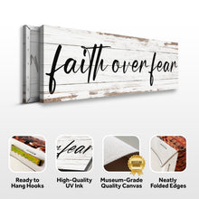 Load image into Gallery viewer, Faith Over Fear Faith Sign III