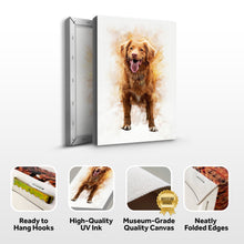 Load image into Gallery viewer, Pet Memorial Portrait Watercolor Sign