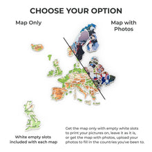 Load image into Gallery viewer, Europe Photo Map Physical