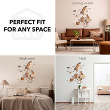 Load image into Gallery viewer, 3D Europe Wooden Map Multicolor