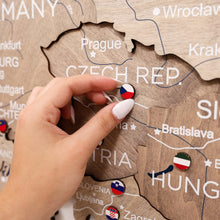 Load image into Gallery viewer, 3D Europe Wooden Map Terra