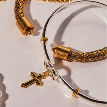 Load image into Gallery viewer, Cross Clip Bangle