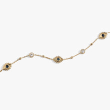 Load image into Gallery viewer, Evil Eye Crystal Anklet
