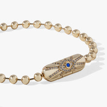 Load image into Gallery viewer, Evil Eye Barrel Closure Bracelet