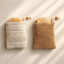 Load image into Gallery viewer, Agave Fiber Exfoliating Soap Bag