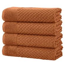 Load image into Gallery viewer, Cotton Diamond Waffle Weave Bath Towel Set - Grayson Collection