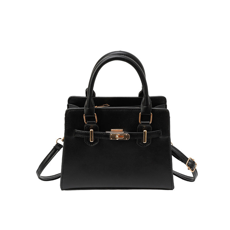 Minimalist Quilted Crossbody Bag - Soft PU Leather with Adjustable Strap