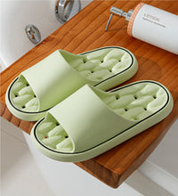 Load image into Gallery viewer, Unisex Non-Slip EVA Bathroom Slippers | Waterproof Hollow Thick Sole House Shoes