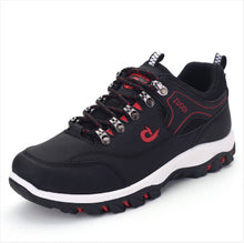 Load image into Gallery viewer, Men's Color-Block Hiking Shoes – Lightweight Outdoor Trail Sneakers