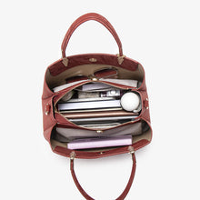 Load image into Gallery viewer, Women's Red Tassel Crossbody Bag - PU Leather Shoulder Messenger Bag