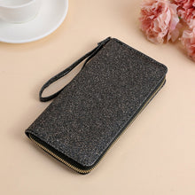 Load image into Gallery viewer, Women's Sequin Clutch Bag – PU Leather Evening Purse with Chain Strap