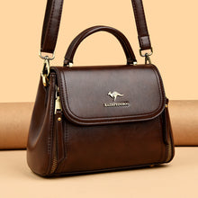 Load image into Gallery viewer, Retro Textured Tote &amp; Shoulder Bag – PU Leather Everyday Handbag for Women