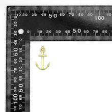 Load image into Gallery viewer, Gold Anchor Charm Pendant, Sku#LK1151
