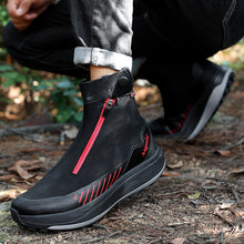 Load image into Gallery viewer, Men's High-Top Hiking Boots - Waterproof Non-Slip Mountaineering Boots with Shock Absorption