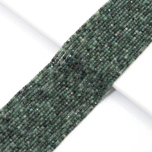Load image into Gallery viewer, Genuine Emerald Faceted Cube Beads, 2.5mm, Sku#U1523