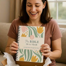 Load image into Gallery viewer, 1-Year Bible Study Plan &amp; Prayer Journal – Undated Spiral Bound